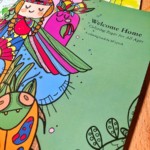Welcome Home Coloring Book Cover Design